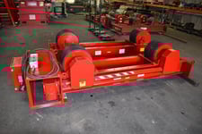 60 Ton, Weldwire #WWRD-60 / WWRI-60, turning roll set