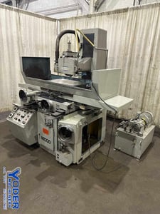 12" x 24" Nicco #NSG64H, horizontal surface grinder, electromagnetic chuck, wheel dresser, dust collector