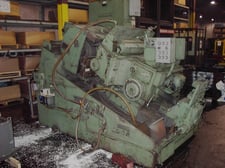 Cincinnati No. 4 Mdl. EA, slant bed, 24" x20" grinding wheel, 12" thru feed work rest, outboard support on