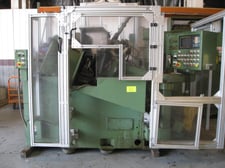 Koyo No. KC-300A, centerless, twin grip, slant bed, 12" thrufeed work rest, stand alone electrical, Fanuc OM