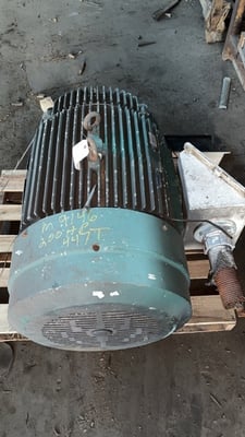 200 HP 1785 RPM Reliance, Frame 447T, TEFC, 1.15 service factor, 460 Volts