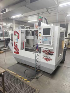 Haas #VF-0, CNC vertical machining center, 20 automatic tool changer, 20" X, 16" Y, 20" Z, 7500 RPM, 20