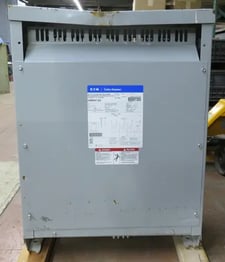 15 KVA 480 Delta Primary, 208Y/120 Secondary, Eaton V48M28T15EE, transformer, class AA, 1 yr warranty