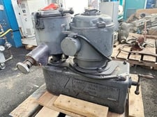10 liter Prodex Henschel, high intensity mixer, 3 tier blade design, manually operated discharge valve