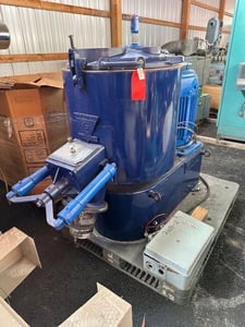 150 liter Prodex Henschel, high intensity mixer, 2 tier style blades, internal defelctor blade