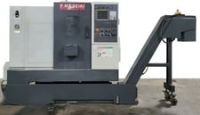 Yama Seiki #GLS-2000, CNC Lathe, 22" swing, 8" chuck, 2.5" bar, 22.6" centers, Fanuc 0i-TD, 2011