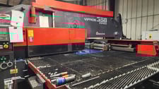 33 Ton, Amada #Vipros-358-King-II, CNC Turret Punch, 58 turret stations, 2000