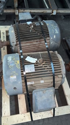 60 HP 1785 RPM Emerson, Frame 364T, TEFC, 1.15 service factor (2 available)