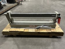 22 gauge x 3' Baileigh #SR-3622M, slip roll, serial #10892, 2021, #16634
