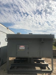 8246 sq.ft., 150 psi, Harsco Industrial Air-X-Changer, air fin cooler, Carbon Steel header and tube, 2014