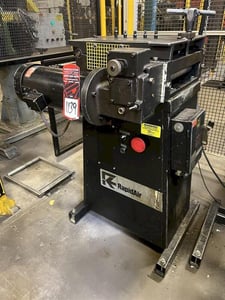 12" x .07" Rapid-Air, 7-roll straightener, entry & exit pinch rolls, loop Control, variable speed