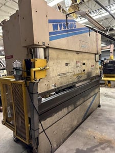 100 Ton, Wysong #XCL100-120, hydraulic press brake, 10' overall, 8" stroke, S/N XL8-100