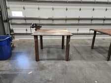 Welding table with Wilton 6" vise, #16865