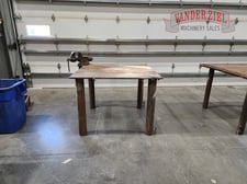 Welding table with Wilton 6" vise, #16865