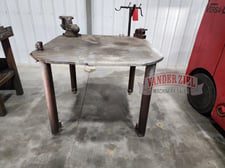 Welding table with Wilton 6" vise, #16872