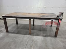 Welding table with Wilton 6" vise, #16857