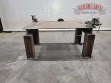 Welding table with Wilton 6" vise, #16858