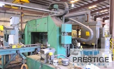 Controlled Automation #DRL-336, beam drill line, 36" x 18", (3) 15 HP spindle, Hem WF140 saw, updated drives