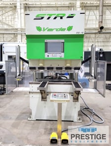 40 Ton, STR #Verde-1250-40, electric, 4.2' overall, 41.33" between housing, 6-Axis ESA S500 PC CNC, 4-Axis