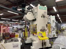 150 Ton, Minster# P2-150-54, Punch Press, 6" stroke, 23" Shut Height, 54" x40" bed, air clutch & brake, 1972