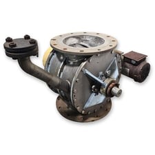 12" Young Industries #12-IN-HC, Stainless Steel rotary conveying valve, 1 HP
