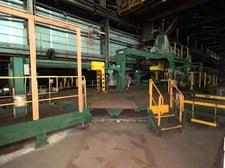12000 lb. Samuel Strapping Systems, Banding Line, 60" O.D., Turnstile, Conveyor, Stacker, Carousel, 2006