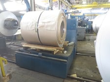 30000 lb. Paxson, L Shaped Coil Car, 6" bore, 18" Stroke, 3.5" CAM followers, Self Contained, Elevating