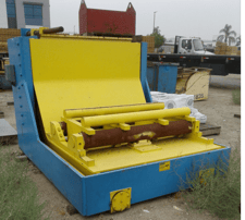 30000 lb. Rex Machine, Coil Car, 60" bed, 52" coil saddle, 72" O.D., Self-Contained Hydraulics