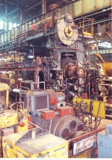 20" x 45" x Mesta and General Electric, 4-Hi Temper Mill, 42000 lb., 2100 FPM, 800 HP, 200/400 RPM