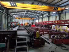 1.5" ERW Steel Pipe Mill (Vinyl Green House Usage), 132 MPM, 500 kW, 440 V