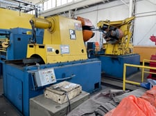 84" x .09" Verson, PressLine, 400 ton, 108" x 186" Bed, 12" Stroke, 58" shut height, 10" adjustment, 75000