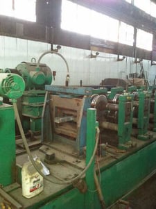 12 Stand, Wide Cee & Zee #12-Stand, Purlin Roll Former, 3" spindle diameter, 24" Roll space, 20" Horizontal