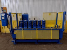 6 Stand, Yoder #M1-1/2, Rollformer, 1.5" arbor, 8" roll space, 11" horizontal spacing, 5 HP, 1994