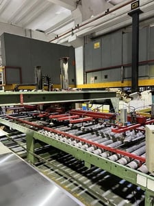 IMEAS Sheet to Sheet Polishing Line, 23.62" - 59.05" input width, 0.0157" - .1181" thickness, 39.37" -