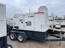 110 KW Airman #SDG125S, trailer mounted, Tier 4F, 120/240/208/277/480 Volts, 12860 hours, 2020, $35k
