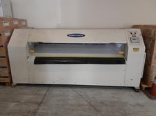 84" Contech #CS-84, single knife sheeter with Tidland shear slitting
