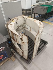 Cascade #45F-RCP-05B, 60" diameter roll clamp, 4500 lbs @ 30"
