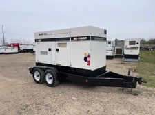 110 KW Multiquip #DCA125SSIU4F, trailer mounted, Tier 4 Final, 120/240/208/277/480 Volts, 6994 hours, 2015