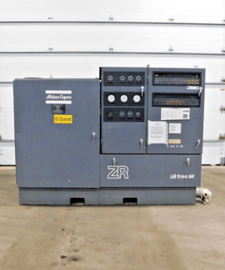 Image for Atlas Copco #ZR-3D, air compressor, oil free, 125 HP, 1780 RPM, 1987