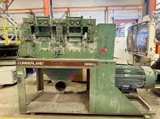 20" x 50" Cumberland #50H, granulator, 18 knife hog style rotor, 150 HP, 1986