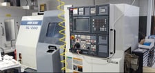 Mori Seiki #SL-200S/500, CNC lathe with sub spindle, 2-Axis, 26" swing, 8" chuck, 2.8" bar