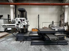 4" Tos #W100A, manual table type, 5-Axis digital read out, tailstock for line boring, partly refurbished, 2024