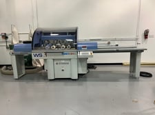 Stromab #WS1, Optimizing Cut Off Saw, Thru feed system, 2018
