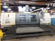 YCM #TV2610B, CNC vertical machining center, 32 automatic tool changer, 102.4" X, 40.1" Y, 30" Z, 6000
