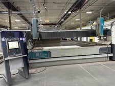 Flow #Mach-500, WaterJet, 20' x 20', 78" X, 157" Y, 12" Z, Dual Head, Dual Garnet, 2017