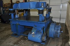 80 Ton, ASC, 4-post cutoff press, 3 stroke, 17.5" Shut Height, 5" adj., 81" x60" bed, air clutch & brake