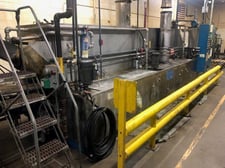 Jensen, rotary washer, 4-stage, 30" x 28', 1999