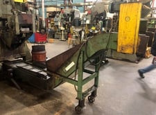 Wardcraft #SH1800-T3, scrap conveyor, 18" x 12'