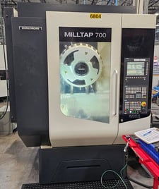 DMG, Mori Deckel Maho #Milltap-700, CNC vertical machining center, 24k RPM, Siemens 840D Control, 5-Axis, 2016