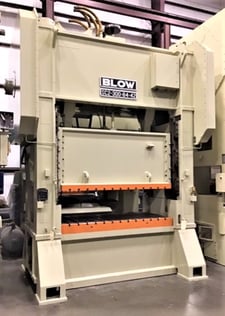 300 Ton, Blow #SC2-300-84-42, 10" stroke, 25" Shut Height, 84" x42" bed, 10" adj, 30-70 SPM, air clutch &